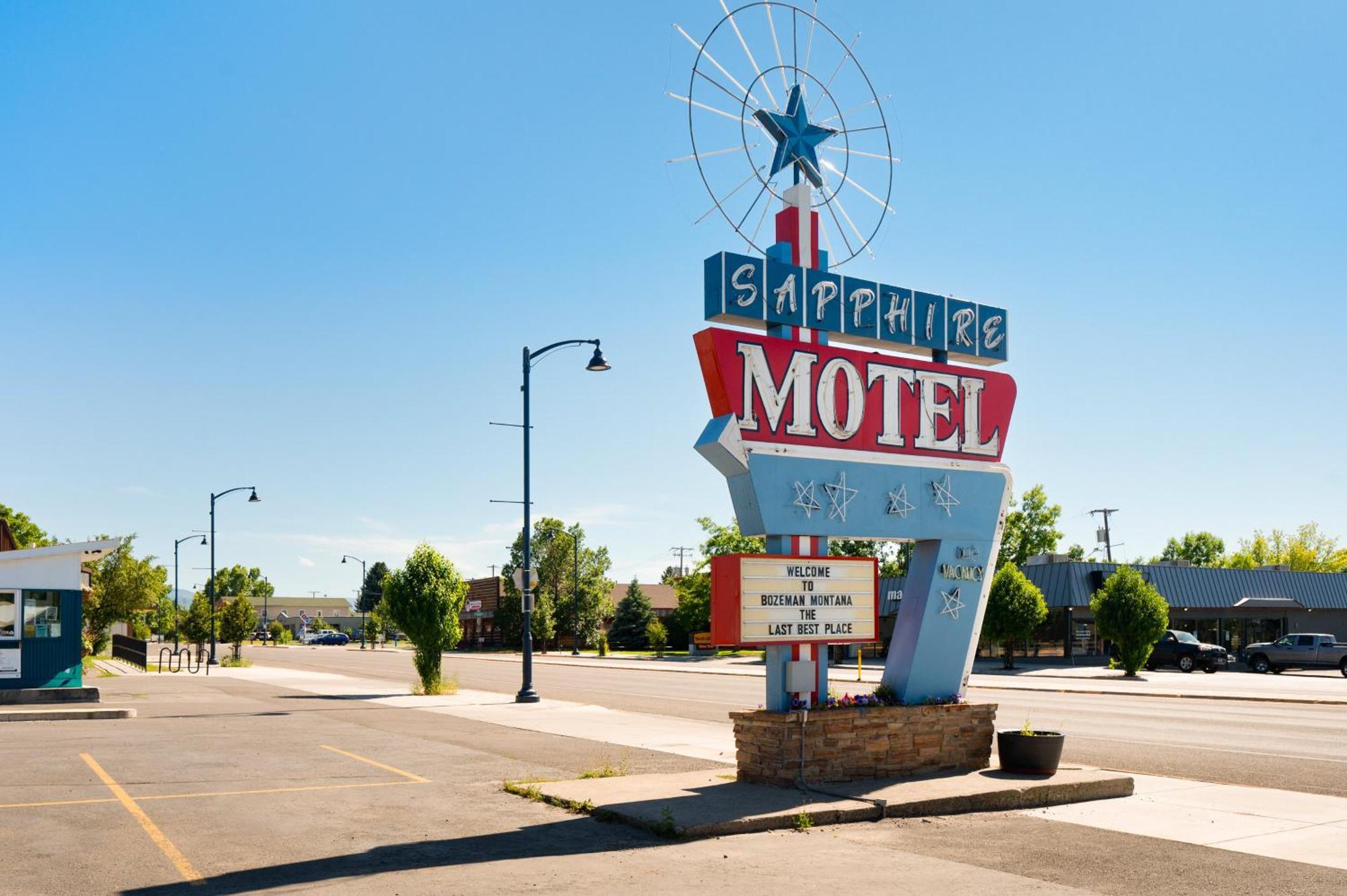 Sapphire Motel Midtown Бозман Экстерьер фото
